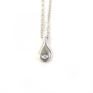 TIFFANY Silver Diamond Necklace